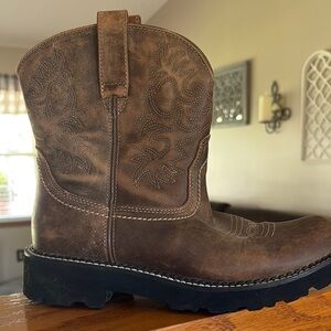 Ariat Women's Fatbaby Brown Western Boots